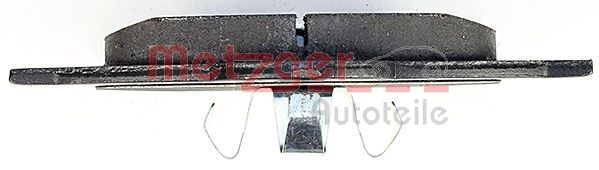 METZGER 1170161 Bremsbelagsatz, Scheibenbremse